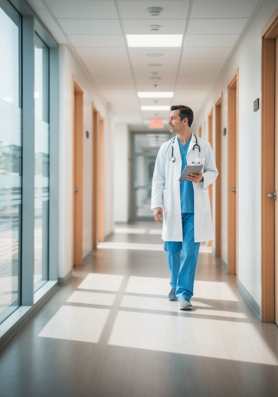A Stellicare physician at the point of care